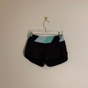 Lululemon speed run shorts